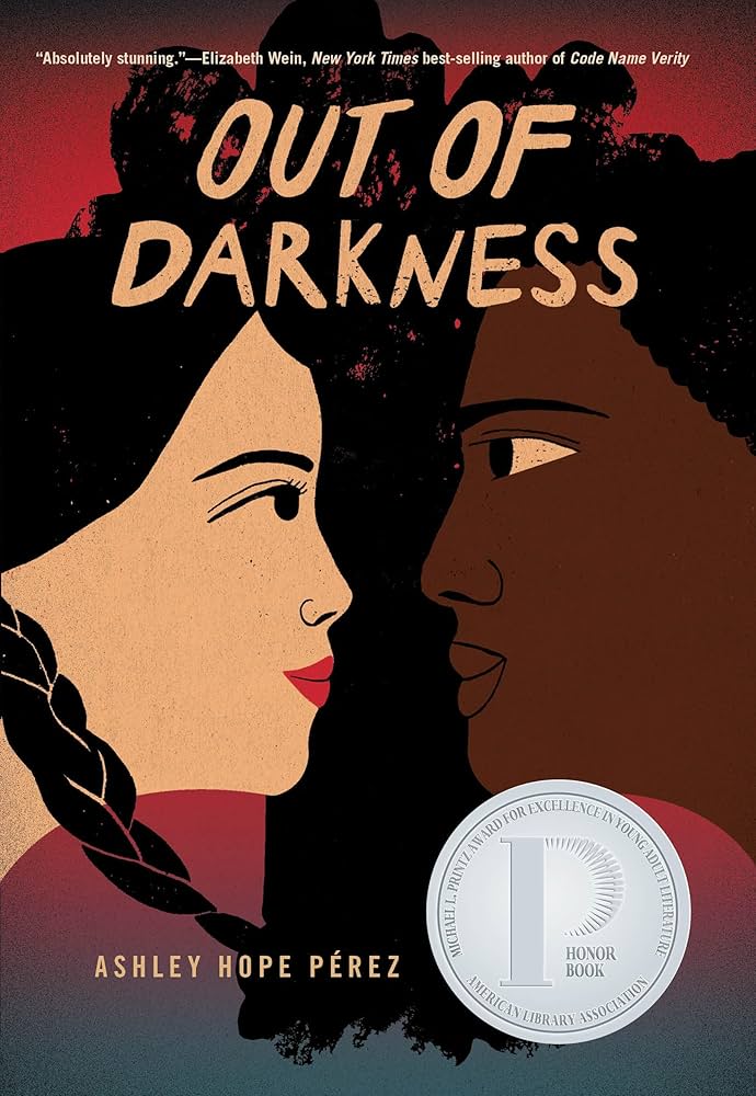 Book cover for "Out of Darkness"