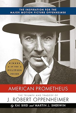 Book cover for "American Prometheus"