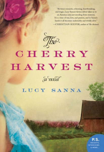 Book cover for "The Cherry Harvest"