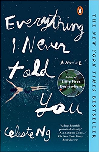 Book cover for "Everything I Never Told You"