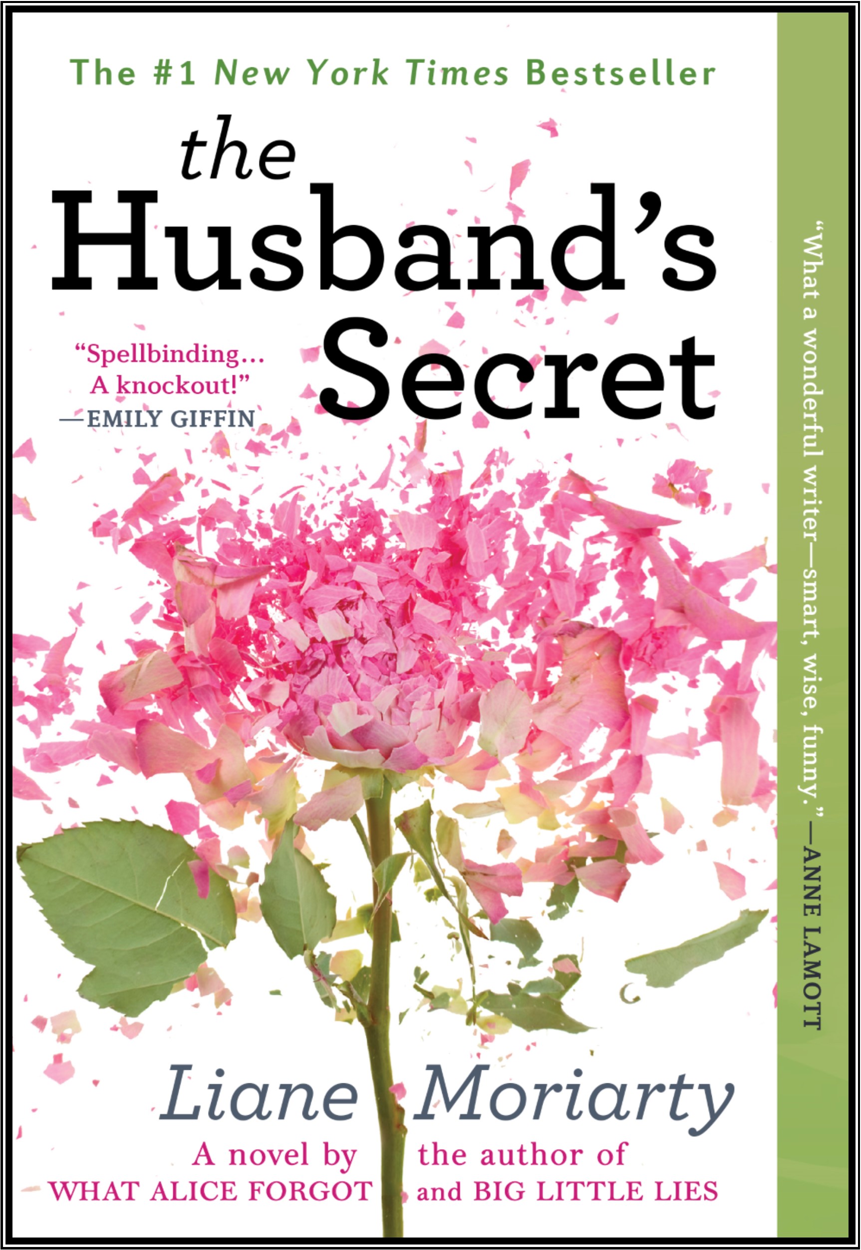 Book cover for "The Husband's Secret"