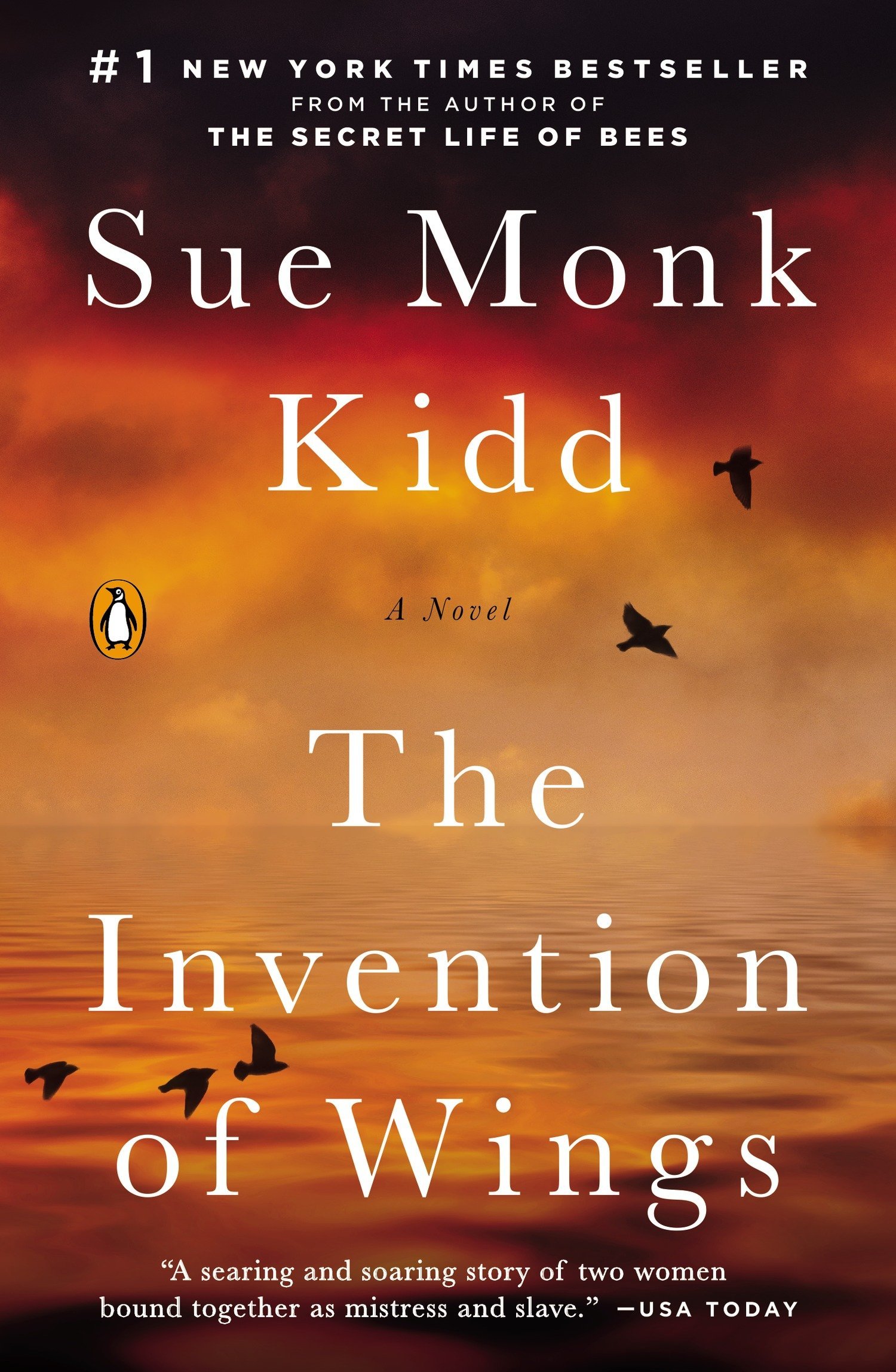 Book cover for "Invention of Wings"