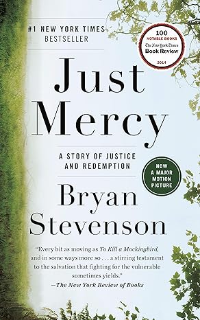 Book cover for "Just Mercy"