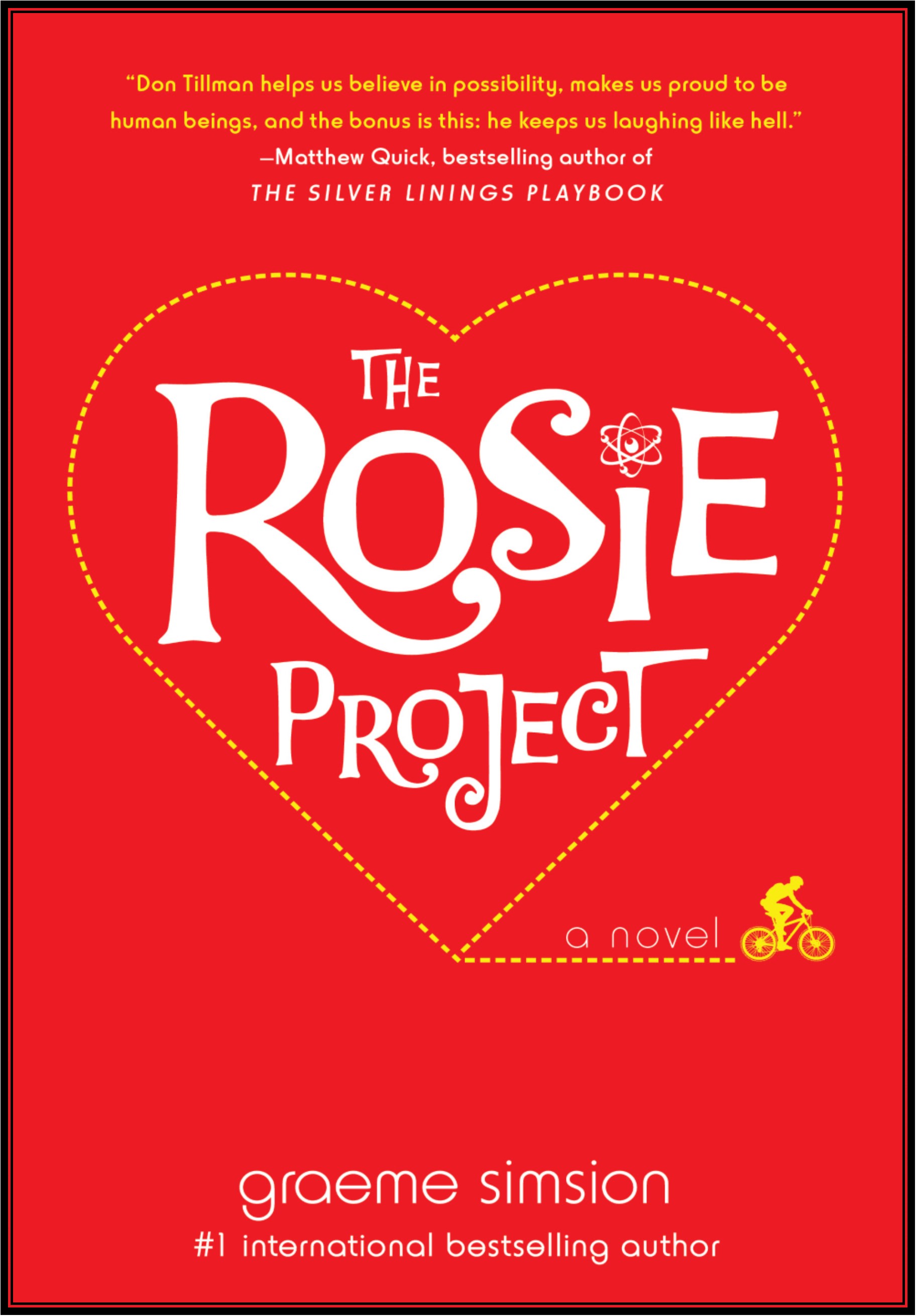 Book cover for "The Rosie Project"