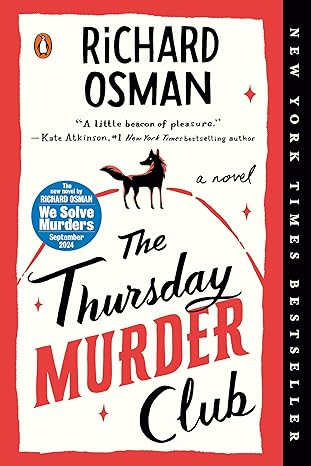 Book cover for "Thursday Murder Club"