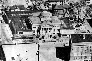 Library aerial view 1967