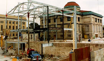 Library exterior 1993 renovation