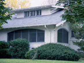 Bungalow style house at 1106 Washington