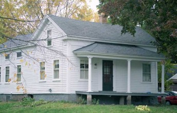 Greek revival style house at 1409 Catherine