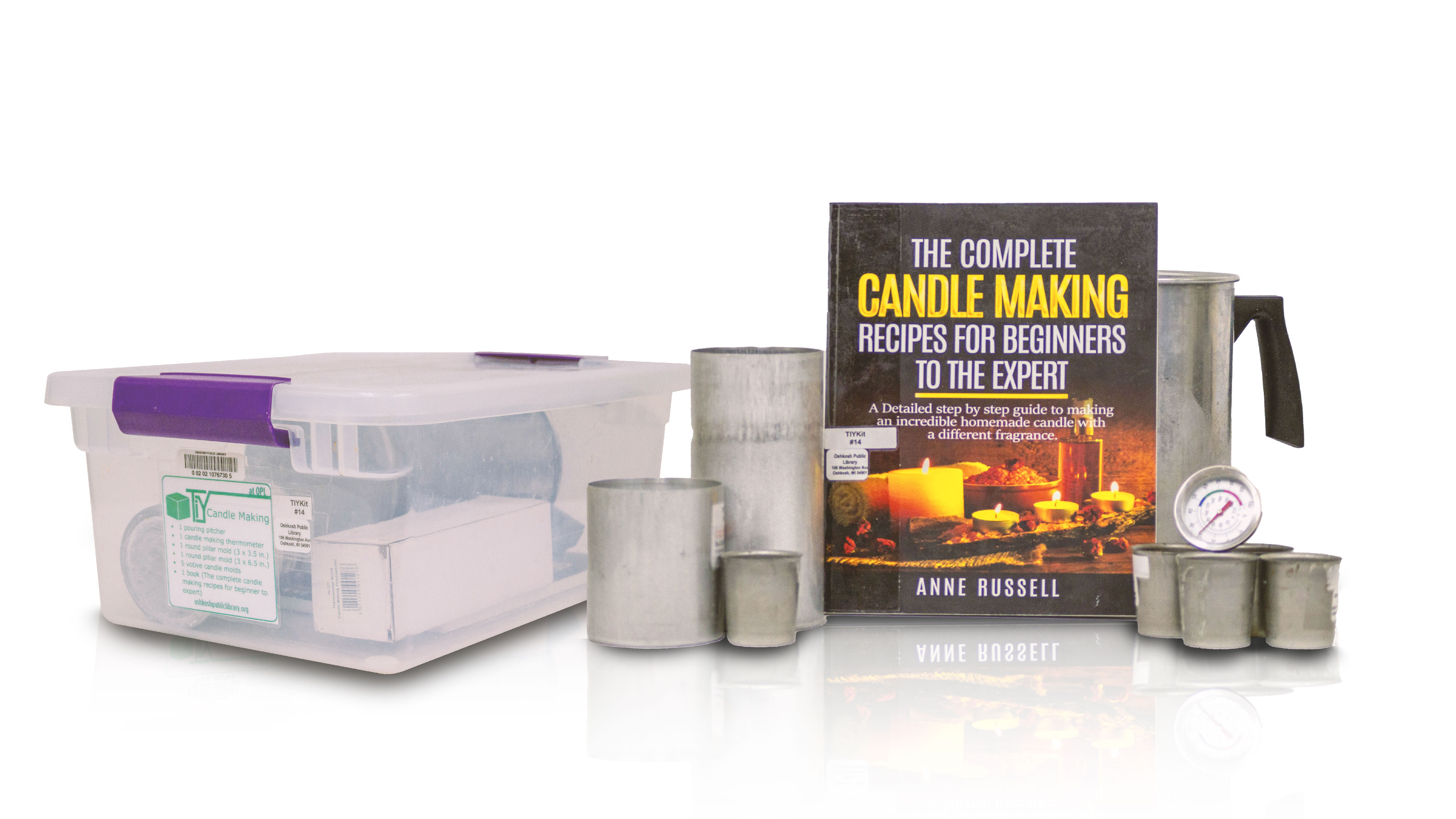 TIY kit featuring Candle making