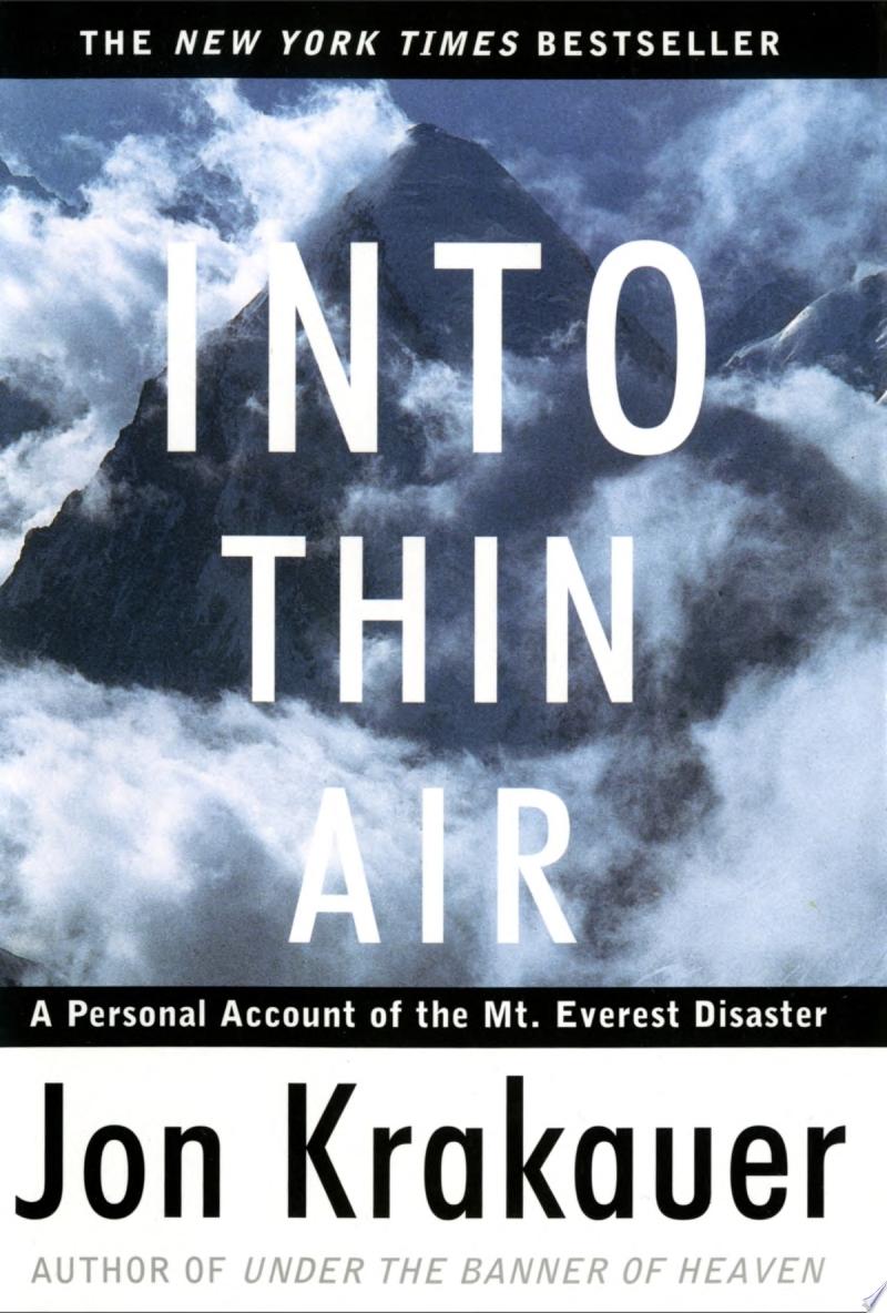 Image for "Into Thin Air"