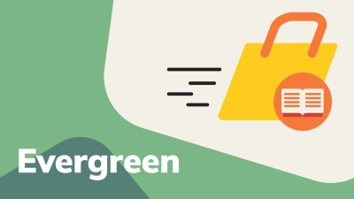 Our delivery icon next to the words Evergreen.