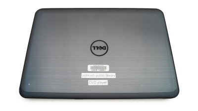 A black DVD Player