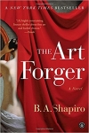 Book cover for "The Art Forger"