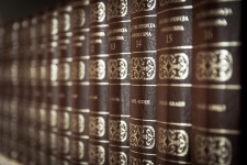 Funk & Wagnalls New World Encyclopedia resource image showing encyclopedias on a shelf