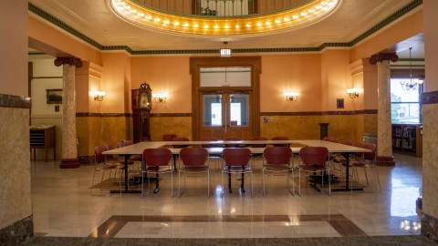 Photo of Oshkosh Public Library Dome on 2nd Floor