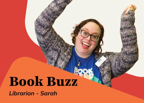 A Librarian is excited to talk about books