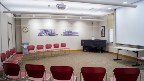 Photo of Oshkosh Public Library Meeting Room B in the Lower Level