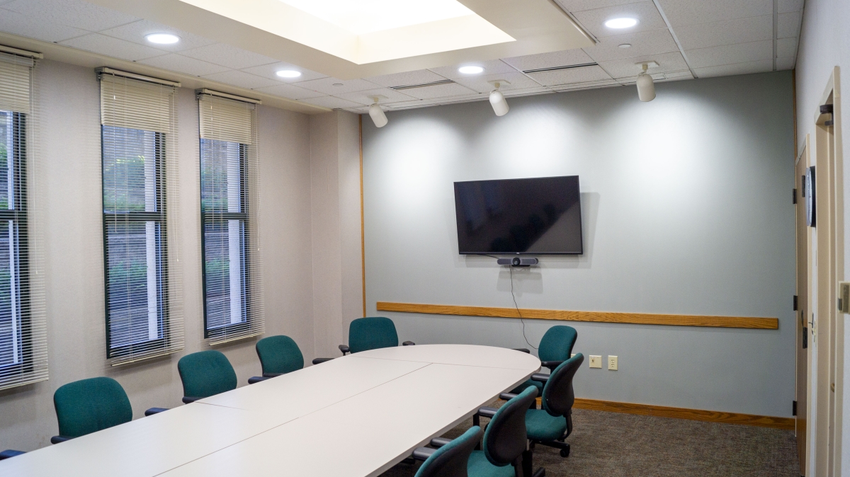 Photo of Oshkosh Public Library Conference Room in the Lower Level